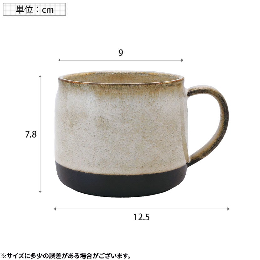 4点セット】マグカップ オーバルプレート セット 日本製 コップ 陶器