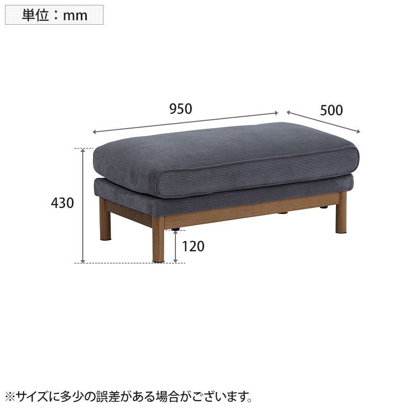 PANNE パンネ デイソファ 1人掛け オットマン 足置き リビング