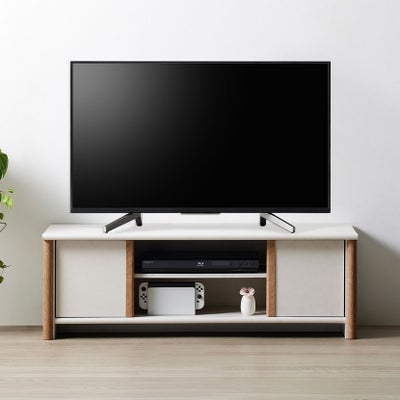 設置無料】幅135cm ハイタイプ テレビボード 天然木 | 暮らしのデザイン
